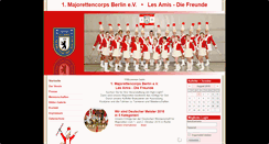 Desktop Screenshot of majorettencorps.de